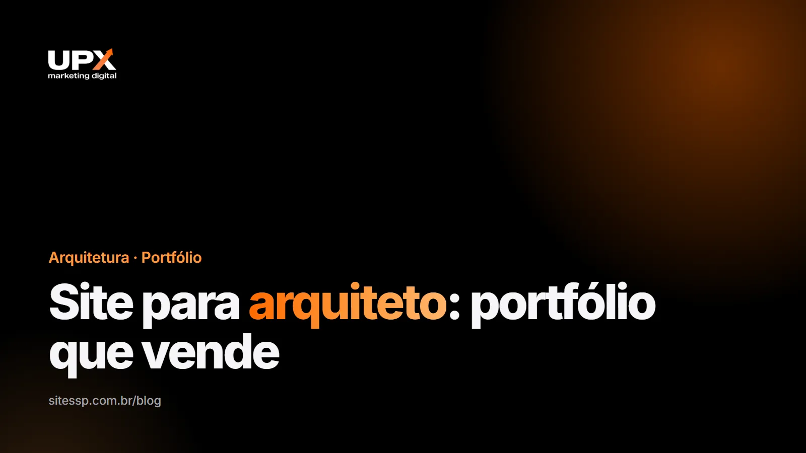 Site para arquiteto em São Paulo: portfólio de projetos e captação de clientes